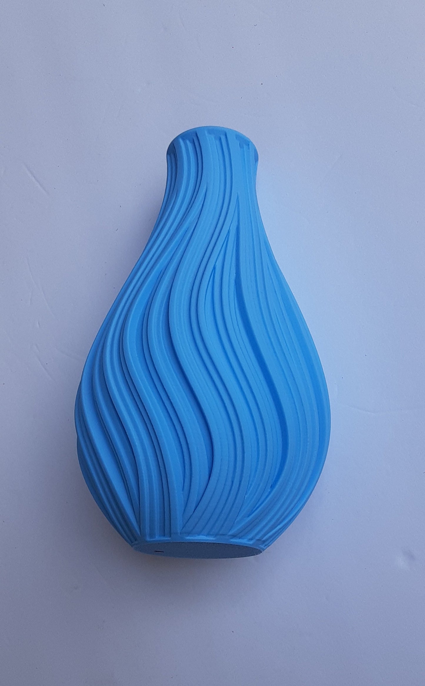 Swirl Ribbed Vase