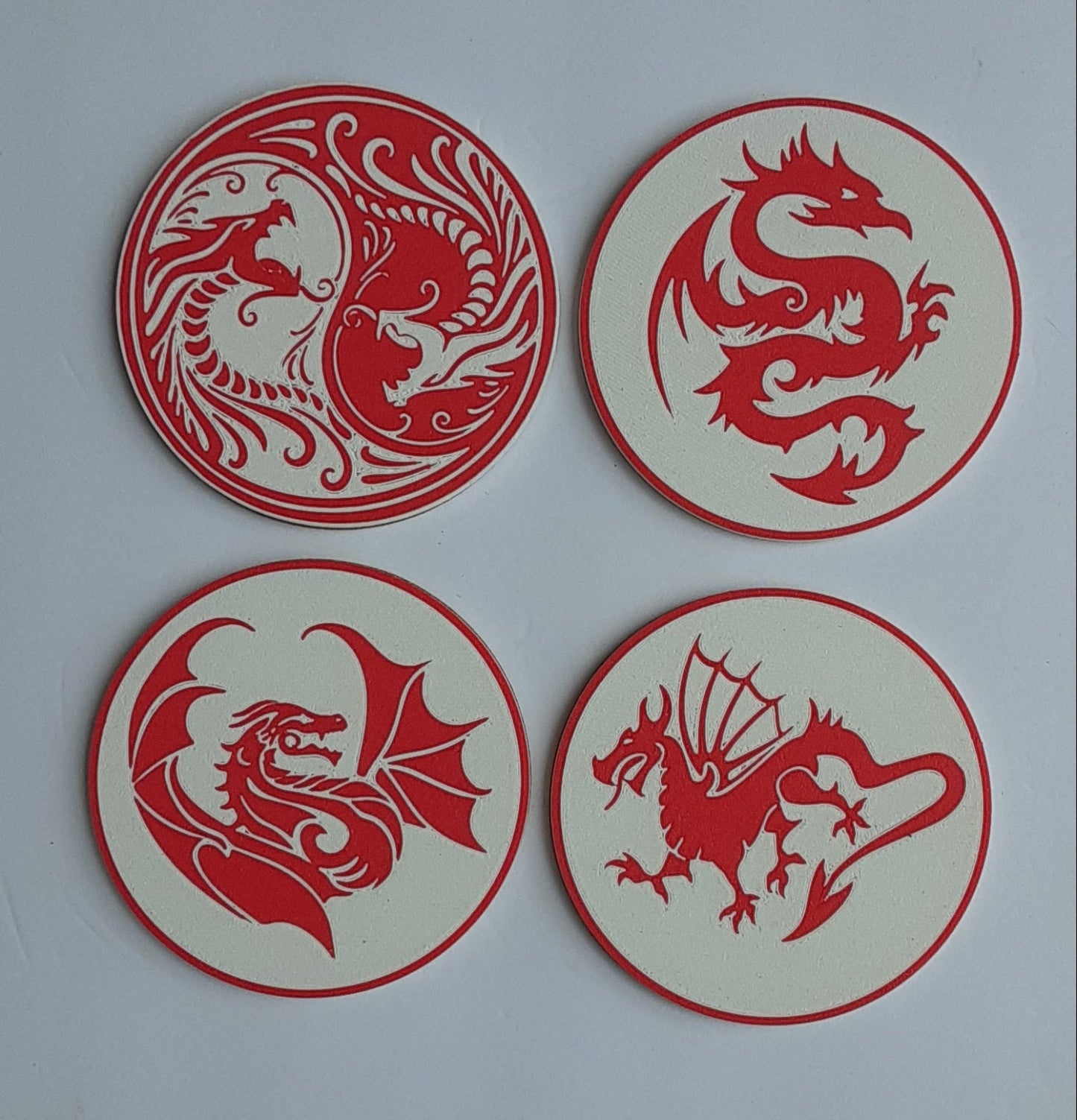 Dragon Coasters Set of 4