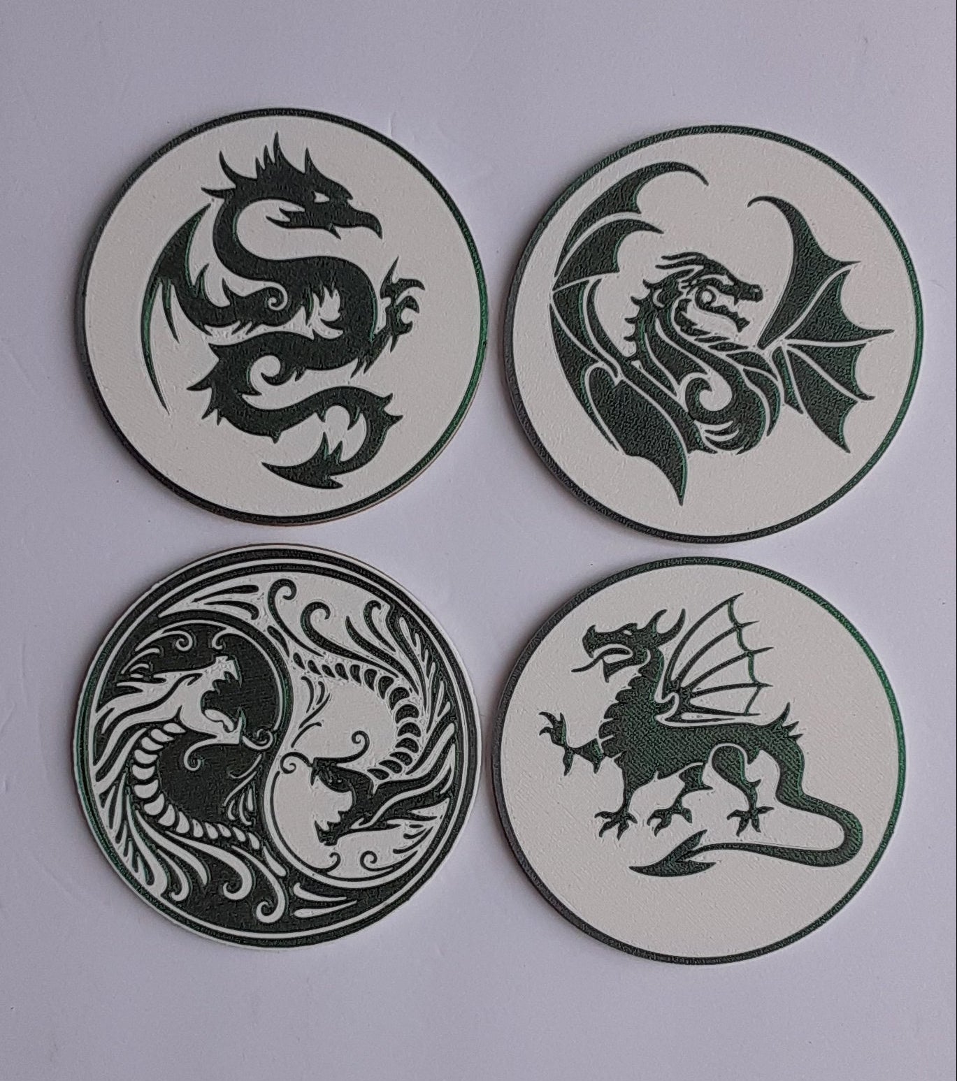 Dragon Coasters Set of 4