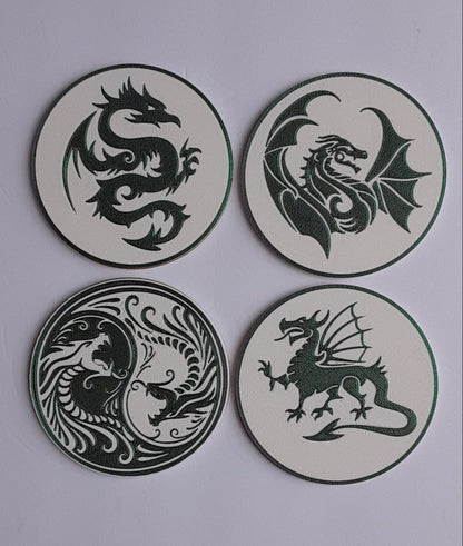 Dragon Coasters Set of 4