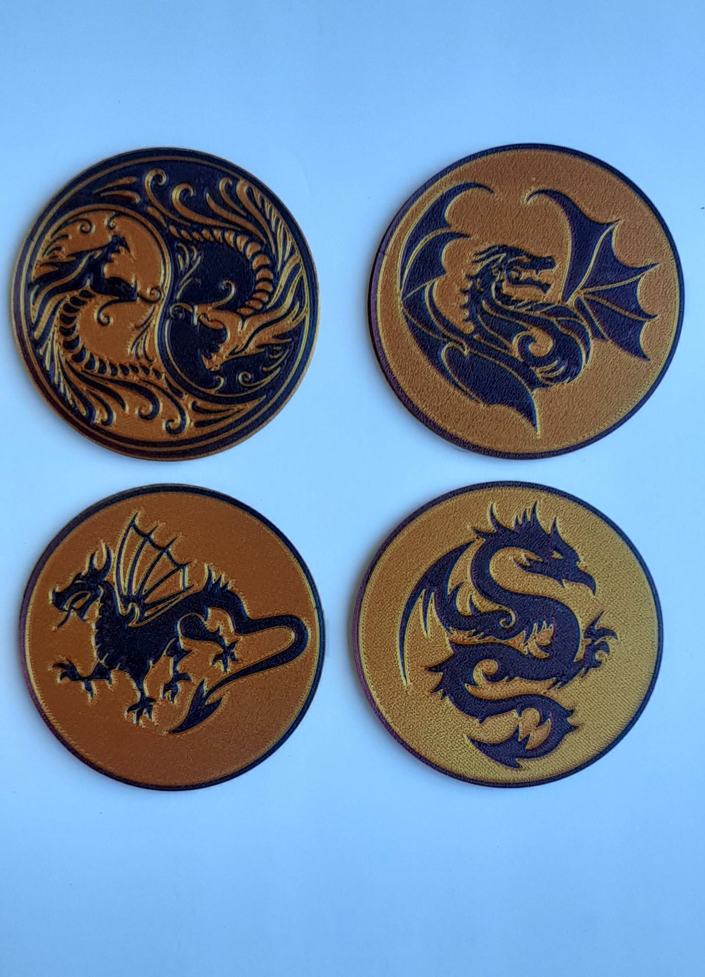 Dragon Coasters Set of 4