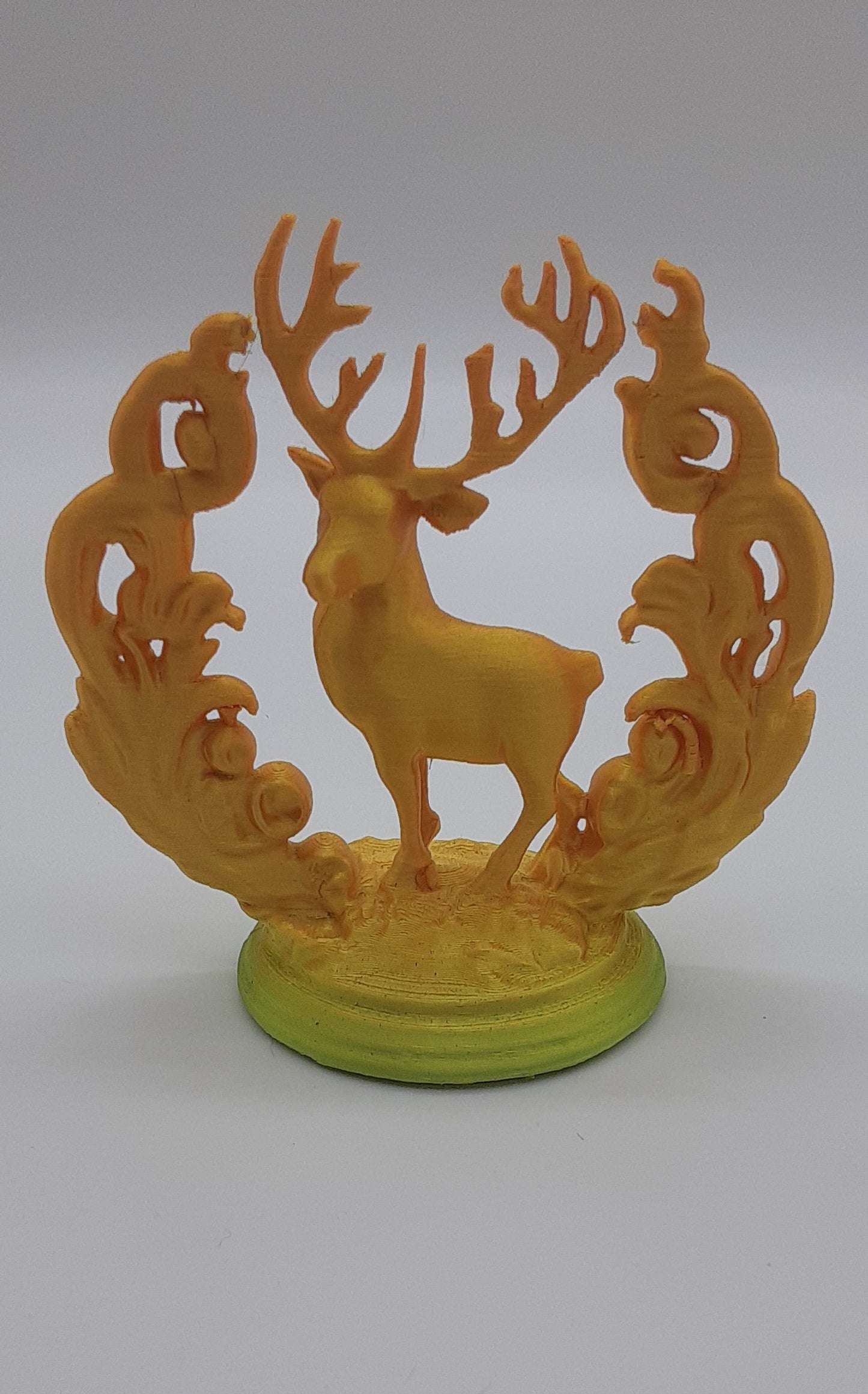 Majestic Stag Filigree Sculpture