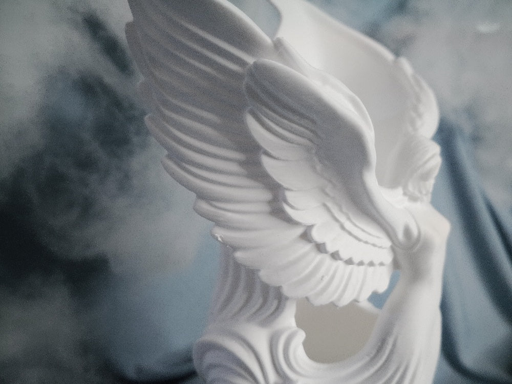 Heavenly Wings Angel Pen & Planter Holder