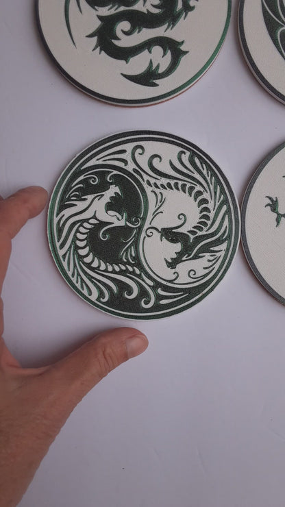 Dragon Coasters Set of 4